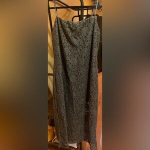 GAP Olive Green Floral Lace Dress